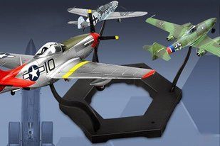 Подставка для моделей авиации в масштабах 1:48, 1:72, 1:100, 1:144 (Academy 15065), пластиковая