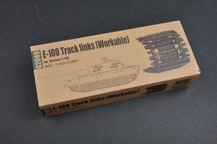 1/35 Траки рабочие для германского танка E-100 (Trumpeter 02049) пластик