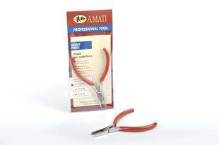 Плоскогубці прямі, губки пласкі без насічок (Amati Modellismo 7119/55 Flat nose pliers)