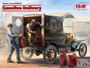 1/24 Ford Model T 1912 "Доставка бензина" с фигурами (ICM 24019), сборная модель