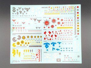 Ork Clans Transfer Sheet, декаль для миниатюр Warhammer 40000 (Games Workshop)