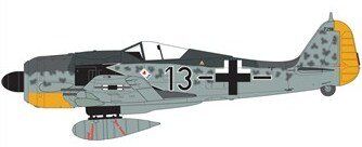 1/72 Focke-Wulf FW-190A-8 + Hawker Typhoon IB + клей + краска + кисточка (Airfix 50136) сборные модели