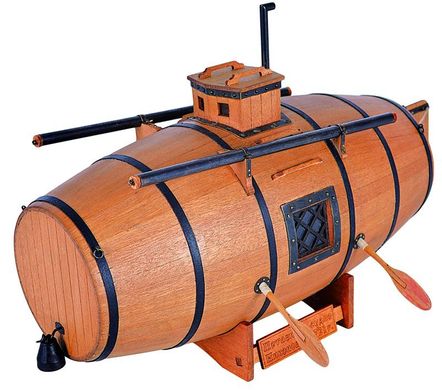 1/36 Морель - потайне судно Ніконова (Мастер Корабел 0203) збірна дерев'яна модель