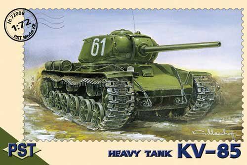 1/72 КВ-85 радянський важкий танк (PST 72008), збірна модель