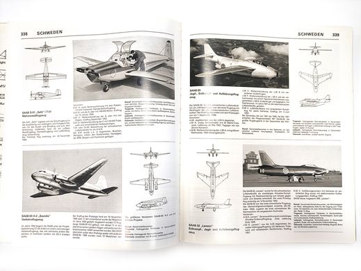 Книга "Das Grosse Flugzeug Typenbuch" Wilfried Kopenhagen, Dr. Rolf Neustadt (Великий довідник по авіації) (німецькою мовою)