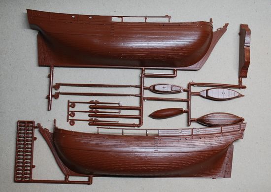 1/96 HMS Beagle дослідницький барк Чарльза Дарвіна, серія Model Set з фарбами та клеєм (Revell 65458), збірна модель