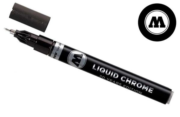 Маркер Molotow Liquid Chrome 4mm, рідкий хром (арт. 703.103) максимальний дзеркальний ефект
