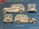 1/35 Kfz.1 з тентом, німецький армійський автомобіль (MiniArt 53003), збірна модель
