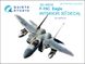 1/48 Обьемная 3D декаль для самолета F-15C Eagle, интерьер (Quinta Studio QD48039)