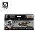 Набір фарб під аерограф "Авіація Франції: Armee de l&rsquo;Air colors 1939 to 1942 &ldquo;Battle of France&rdquo; and Vichy AF", 8 фарб по 18 мл, акрилові (Vallejo Model Air 71626 Paint Set)