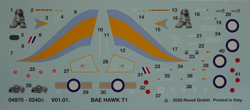 1/72 BAe Hawk T.1 британський винищувач (Revell 04970), збірна модель