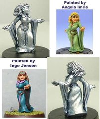 HassleFree Miniatures - Anghela, female dwarf - HF-HFD004