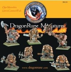 DragonRune Miniatures - Ogre Marauder Unit and Command Pack - DRGNRN-DR-321
