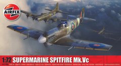 1/72 Supermarine Spitfire Mk.Vc британский истребитель (Airfix A02108A), сборная модель