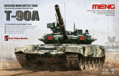 1/35 Т-90А российский основной боевой танк (Meng Model TS-006) сборная модель