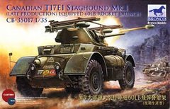 T17E1 Staghound Mk.I поздняя мод. с пусковой установкой 60LB 1:35