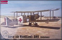 1/48 De Havilland D.H.9 санитарный самолет (Roden 436) сборная модель