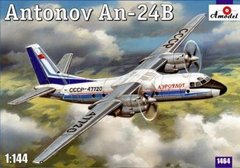 1/144 Антонов Ан-24Б "Аэрофлот" (Amodel 1464) сборная модель