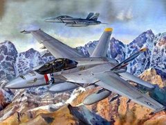 1/32 F/A-18F Super Hornet (Trumpeter 03205) сборная модель