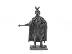 54мм Казацкий полковник, 17 век, коллекционная оловянная миниатюра
