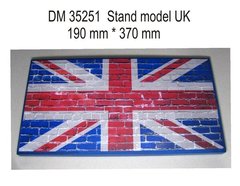 Подставка для моделей "Великобритания", 190*370 мм (DANmodels DM 35251)