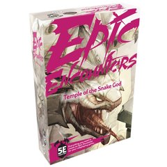 Настольная игра "Epic Encounters. Temple of the Snake God". Игра про эпические битвы (5E compatible)