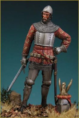 70 мм Medieval Knight 14th Century