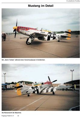 Монография "North American P-51 Mustang. Flugzeug Profile 37" K. H. Regnat (на немецком языке)