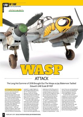 Журнал "Scale Aviation Modeller International" volume 25 issue 2 February 2019 (англійською мовою)
