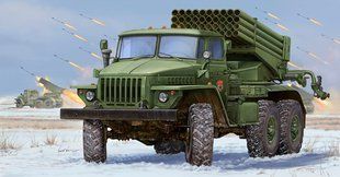 1/35 БМ-21 Град ранняя версия РСЗО (Trumpeter 01013) сборная модель