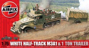 1/76 M3 американский полугусеничный транспортер (Airfix 02318) сборная модель