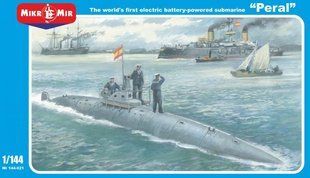1/144 Peral іспанський підводний човен&nbsp;(MikroMir 144-021), збірна модель