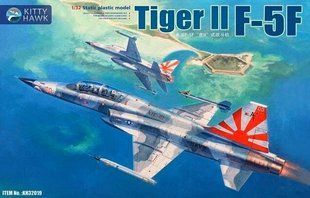 1/32 Northrop F-5F Tiger II реактивный самолет (Kitty Hawk KH-32019) сборная модель