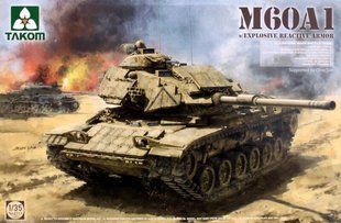 1/35 M60A1 з динамічним захистом ERA (Takom 2113) збірна модель