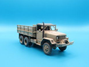 1/72 M35 американский военный грузовик, готовая модель, авторская работа