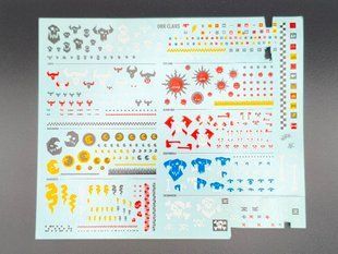 Ork Clans Transfer Sheet, декаль (порезанная) для миниатюр Warhammer 40000 (Games Workshop)