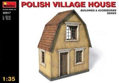 1/35 Польський сільський будинок (MiniArt 35517), збірна модель