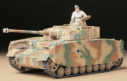 1/35 Pz.Kpfw.IV Ausf.H німецький середній танк (Tamiya 35209) збірна модель