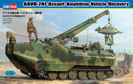 1/35 Транспортер AAVR-7A1 Assault Amphibian Vehicle Recovery (HobbyBoss 82411), збірна модель