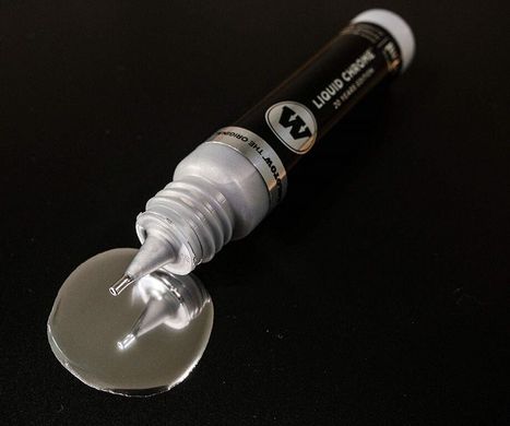 Molotow Liquid Chrome Refill 30ml - заправка для маркеров, в аэрограф, жидкий хром