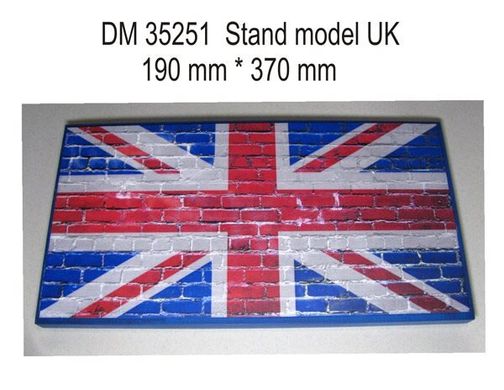 Підставка для моделей "Великобританія", 190*370 мм (DANmodels DM35251)
