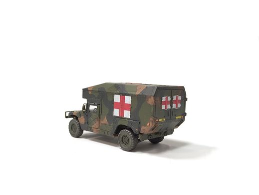 1/72 HMMWV M997 Maxi Ambulance (Hummer, Humvee), варіант №2, готова модель, авторська робота