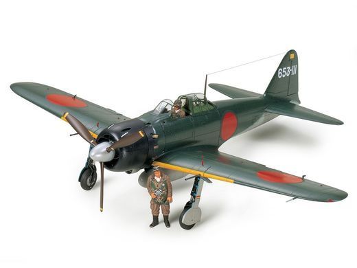 1/32&nbsp;Mitsubishi A6M5 Zero Model 52&nbsp;(Zeke) японский истребитель (Tamiya 60318), сборная модель