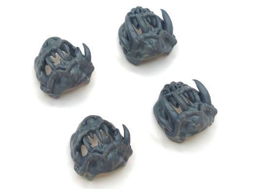 Squig Faces, деталі для мініатюр Warhammer (Games Workshop), пластикові