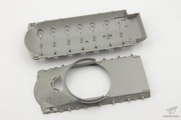 1/35 T57 американский тяжелый танк, в комплекте металлический&nbsp;ствол (Takom 2203), сборная модель