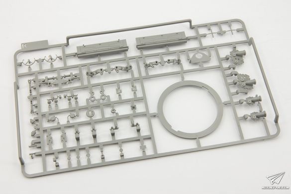 1/35 T57 американский тяжелый танк, в комплекте металлический&nbsp;ствол (Takom 2203), сборная модель