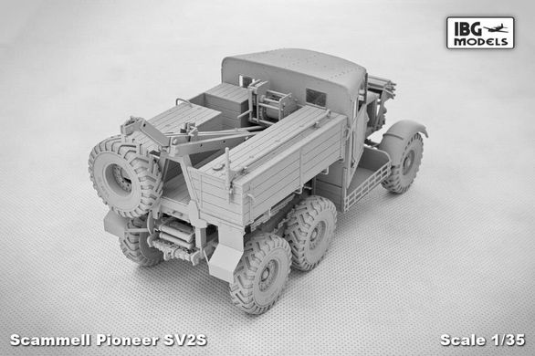 1/35 Scammell Pioneer SV2S армейский эвакуатор (IBG Models 35029) ИНТЕРЬЕРНАЯ модель