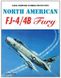 Книга "North American FJ-4/4B Fury. Naval Fighters Number 25" by Steve Ginter (на английском языке)
