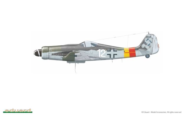 1/48 Focke-wulf FW-190D-9 германский истребитель, серия ProfiPACK (Eduard 8184), сборная модель
