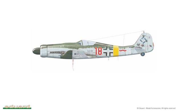 1/48 Focke-wulf FW-190D-9 німецький винищувач, серія ProfiPACK (Eduard 8184), збірна модель